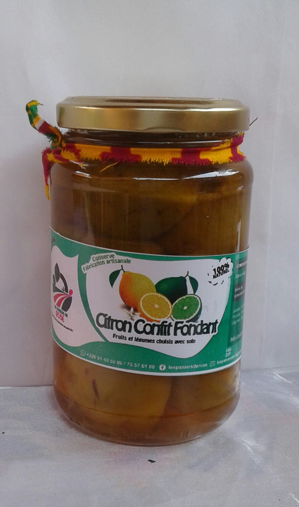 Citron confit fondant (300ml)